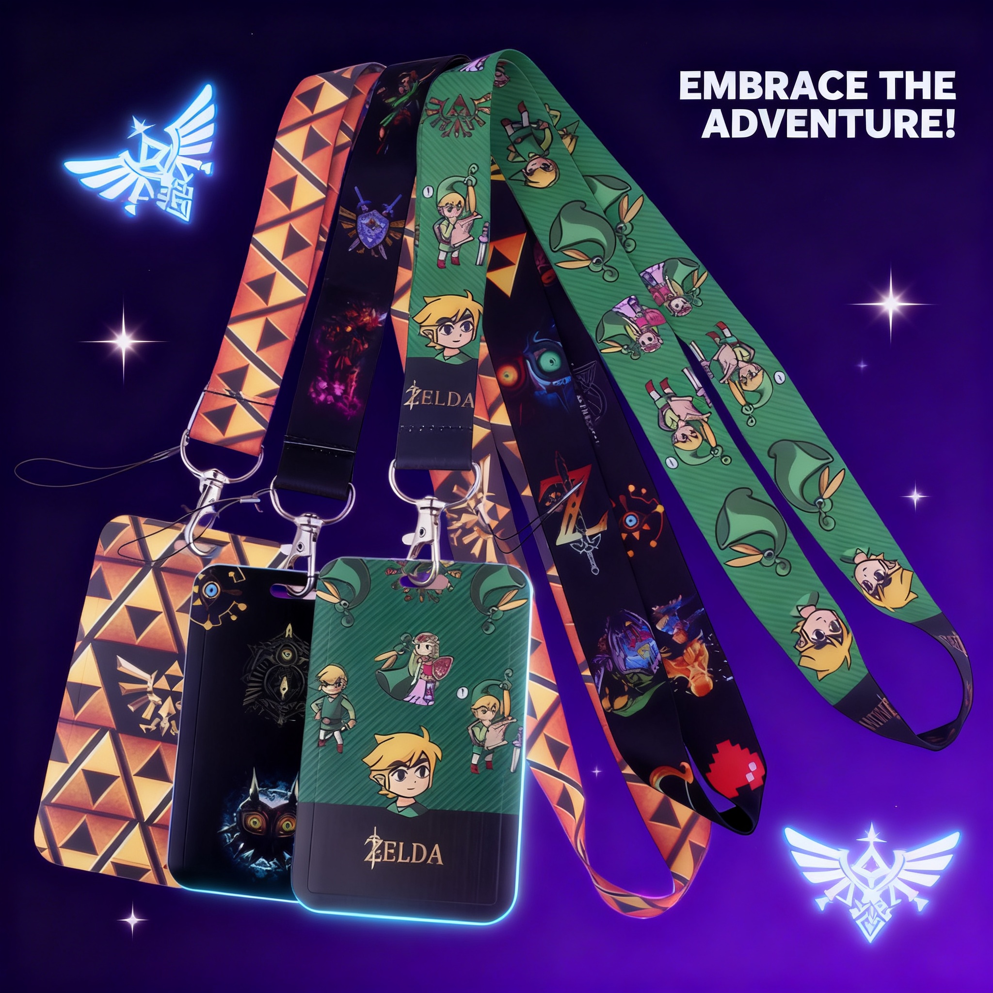 Cartoon Game Lanyards for Key  - Rugged Sport Strap ulasan dan harga