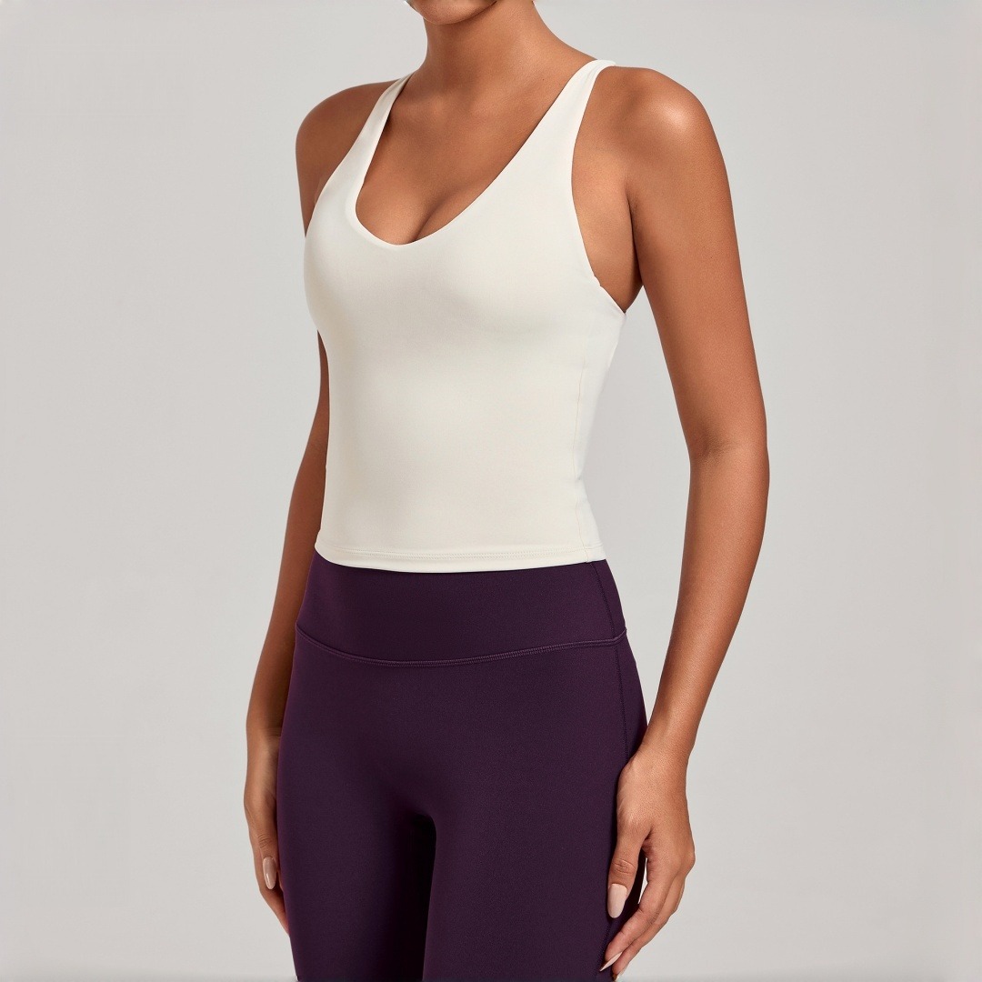 New Women's Yoga Vest Crossed  - Rugged Sport Strap ulasan dan harga